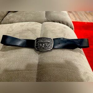 Men’s Leather Levi’s belt and limited edition Buckle